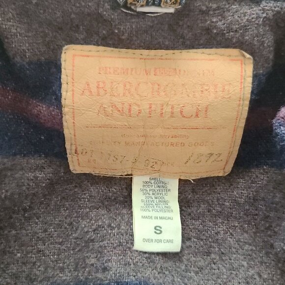 Abercrombie And Fitch Lined Denim Jacket Women's Size Small - Picture 6 of 9